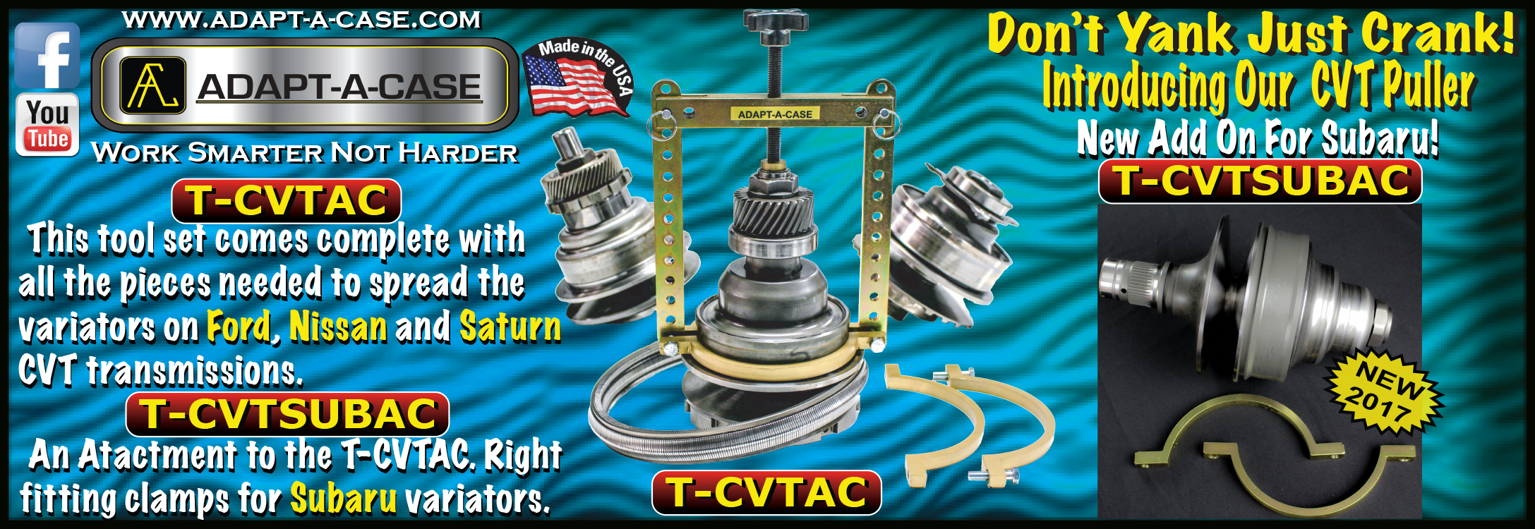 CVT Puller for Ford, Nissan, and Saturn